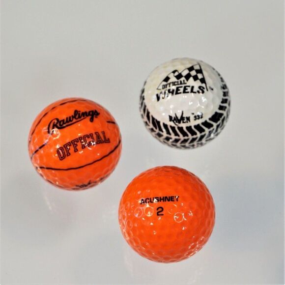Collectible Golf Balls Stolichnaya Vodka Racing Wheels Disney Big Bertha Reuters - Picture 8 of 11